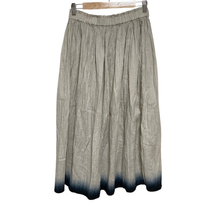 エヴァムエヴァ linen gradation リネンロングスカート