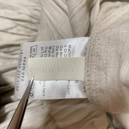 エヴァムエヴァ linen gradation リネンロングスカート