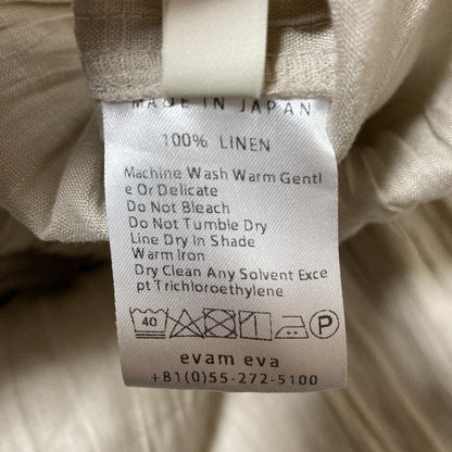 エヴァムエヴァ linen gradation リネンロングスカート