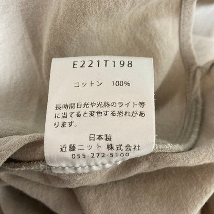 エヴァムエヴァ コットンノースリーブワンピース