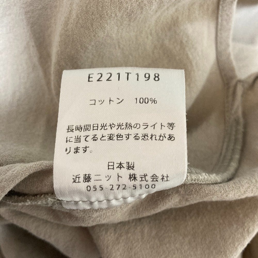 エヴァムエヴァ コットンノースリーブワンピース