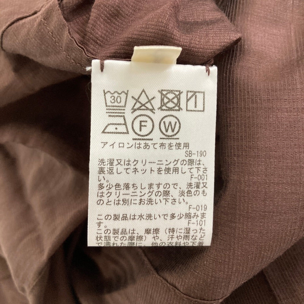ロペ カールマイヤーオープンカラーハーフスリーブシアーブラウス