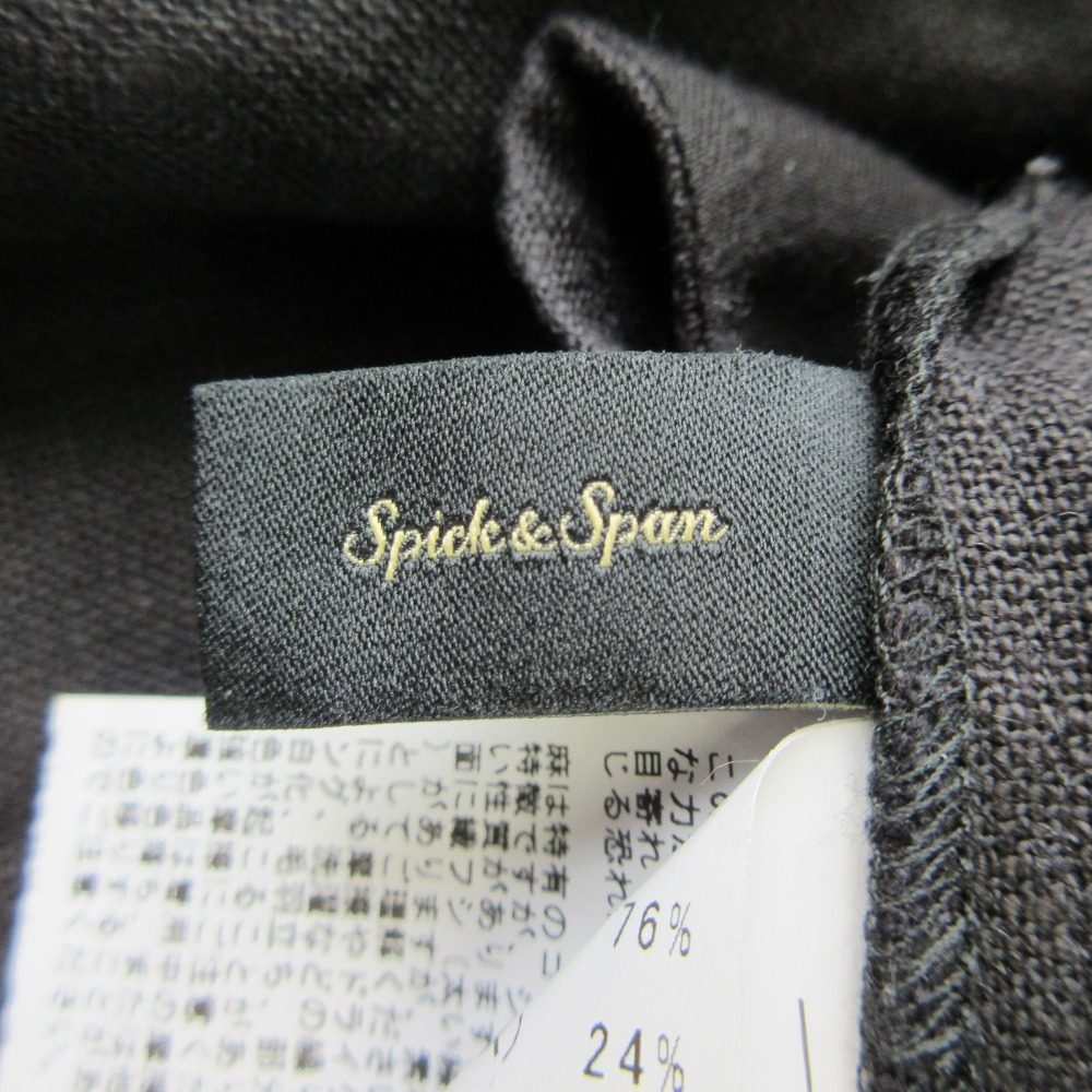スピックアンドスパン リネンロングワンピース