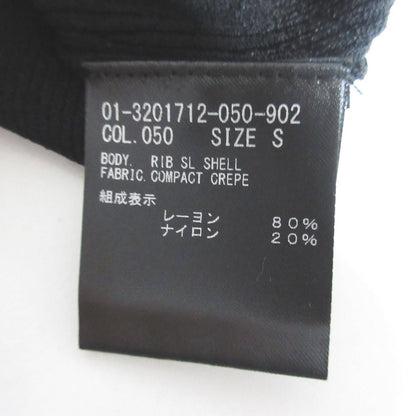 セオリー COMPACT CREPE ノースリーブリブニットカットソー