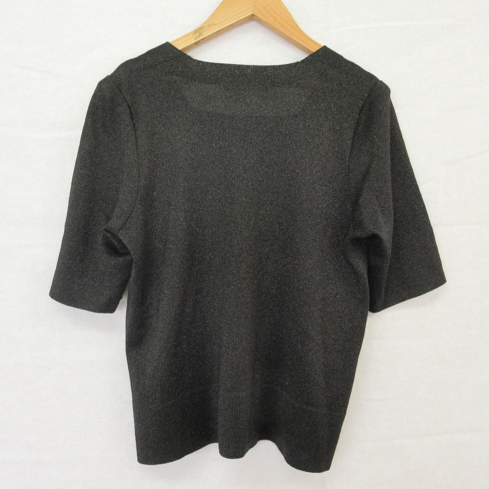 トヨコサイトウ 刺繍ニットカットソー