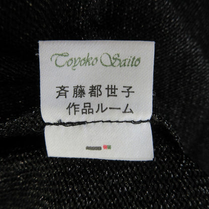 トヨコサイトウ 刺繍ニットカットソー