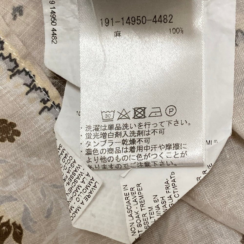 エトロ リネンロングスリーブシャツ