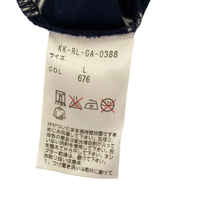 ポロバイラルフローレン ボーダーコットンポロシャツ