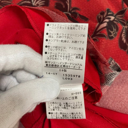 ヴィヴィアンタム リーフプリントパワーネットブラウス