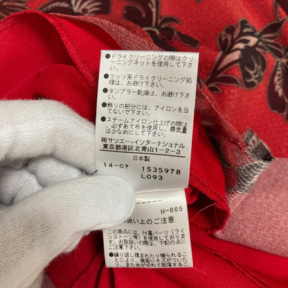 ヴィヴィアンタム リーフプリントパワーネットブラウス