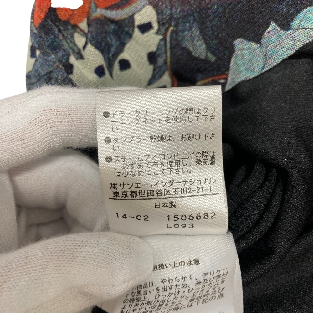ヴィヴィアンタム 薔薇プリントパワーネットワンピース