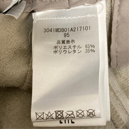 エムエスジーエム エコレザークロップドパンツ
