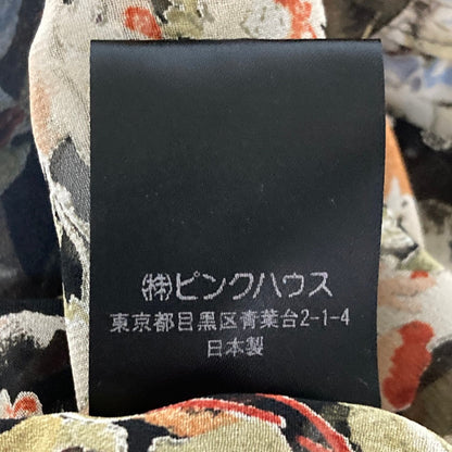 ピンクハウス フラワープリントシアーフリルセットアップ