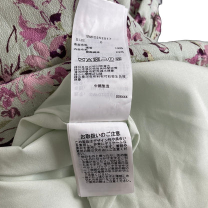 スナイデル Sustaina レーヨンカシュクールワンピース