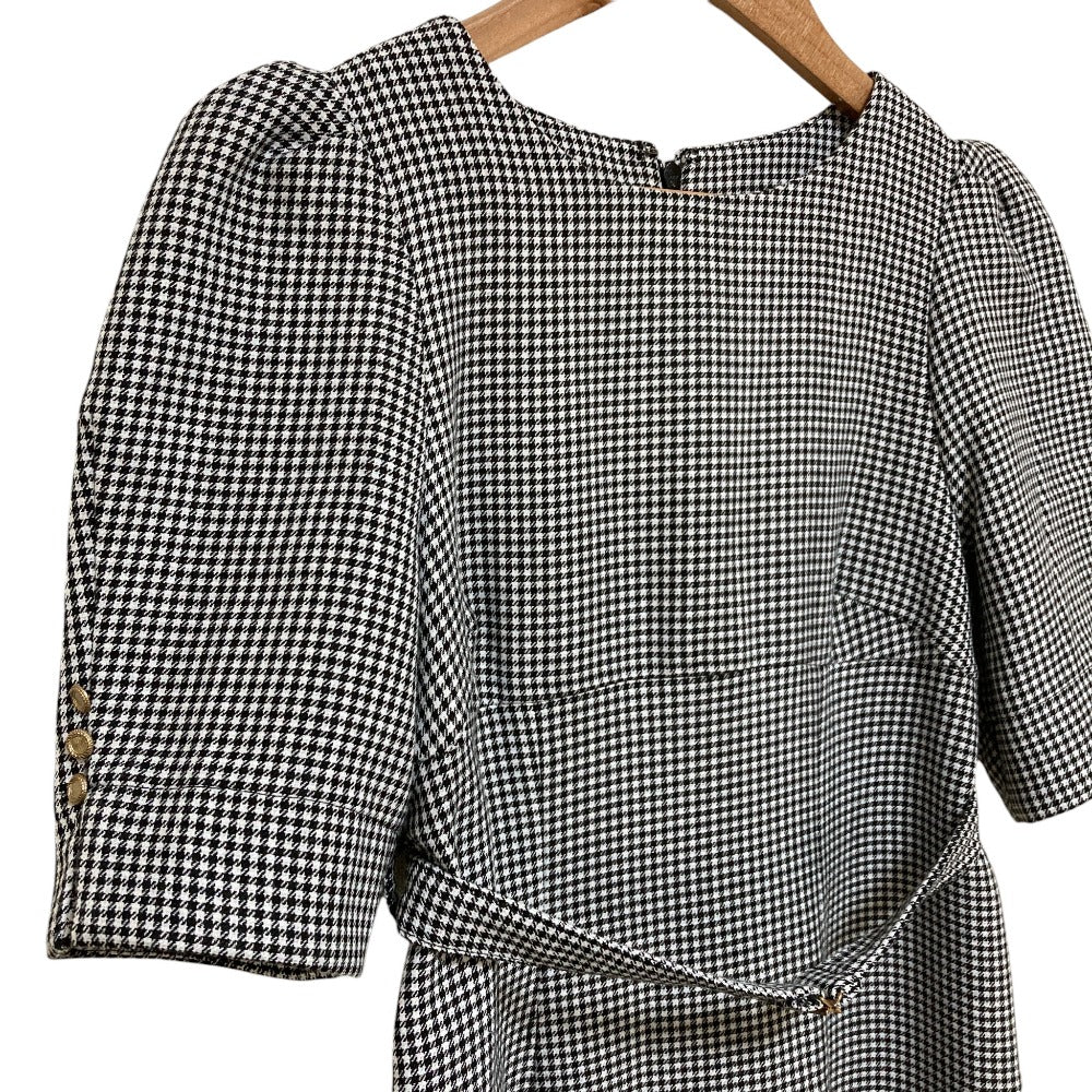 ハーリップトゥ Lady Checkered Belted Midi Dress ワンピース