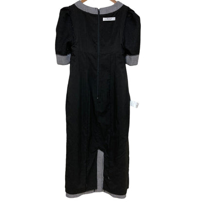 ハーリップトゥ Lady Checkered Belted Midi Dress ワンピース