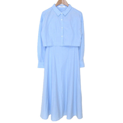 ハーリップトゥ Draped Shirt Dress Set ワンピースセット