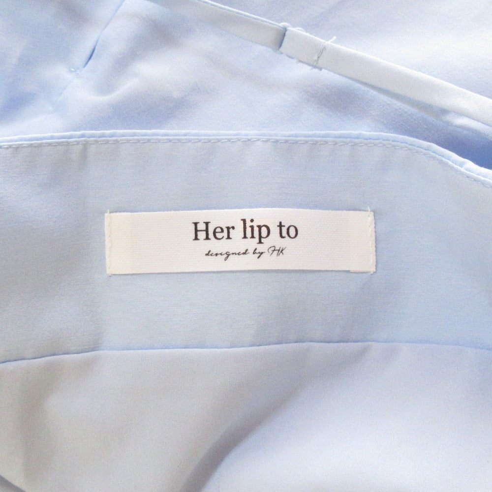 ハーリップトゥ Draped Shirt Dress Set ワンピースセット