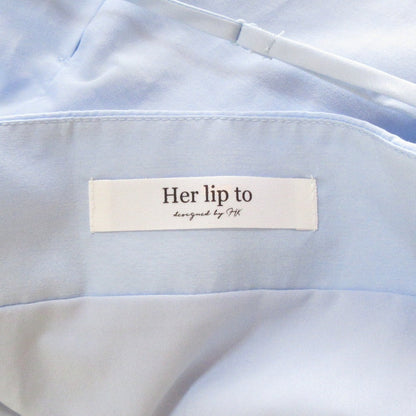 ハーリップトゥ Draped Shirt Dress Set ワンピースセット