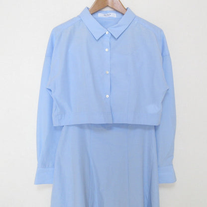 ハーリップトゥ Draped Shirt Dress Set ワンピースセット