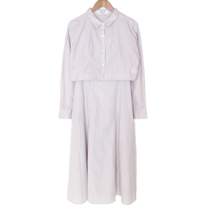 ハーリップトゥ Draped Shirt Dress Set アンサンブル