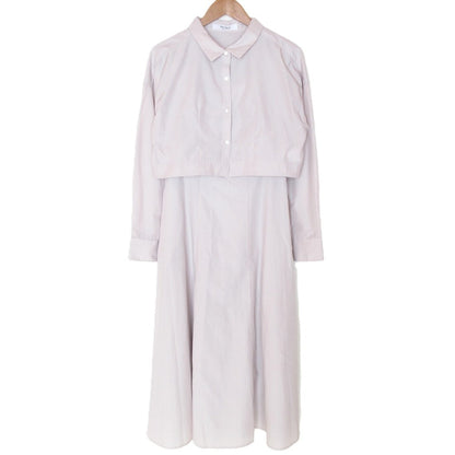 ハーリップトゥ Draped Shirt Dress Set アンサンブル