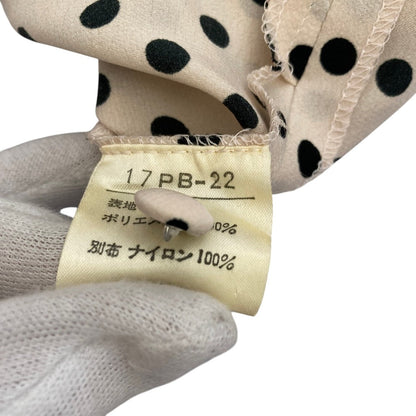 ピンクハウス レースドットノースリーブブラウス