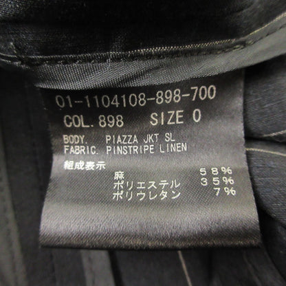 セオリー リネンダブルブレストテーラードジャケット