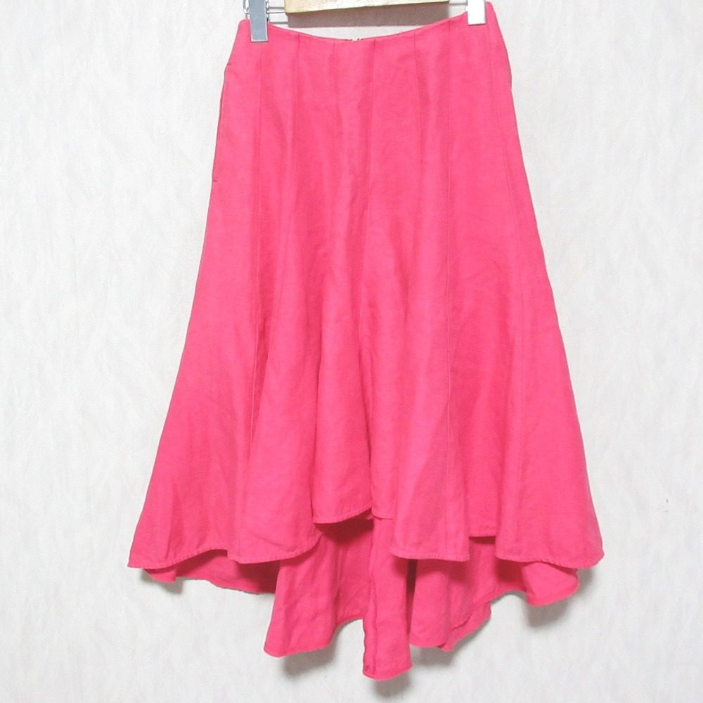 マディソンブルー PANEL FLARE SKIRT LINEN TWILL スカート