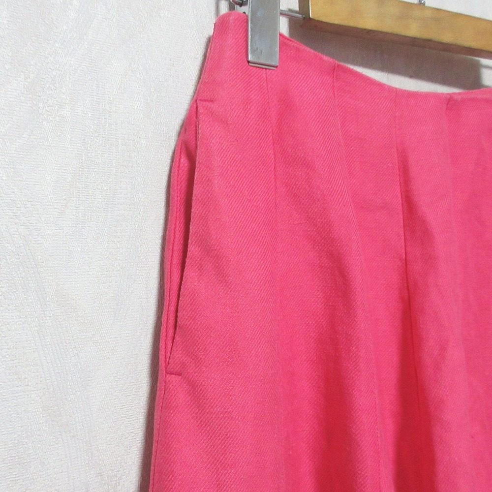 マディソンブルー PANEL FLARE SKIRT LINEN TWILL スカート