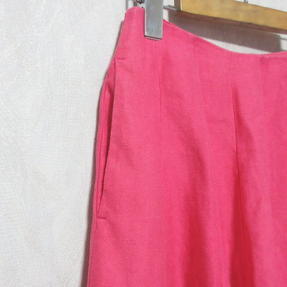 マディソンブルー PANEL FLARE SKIRT LINEN TWILL スカート