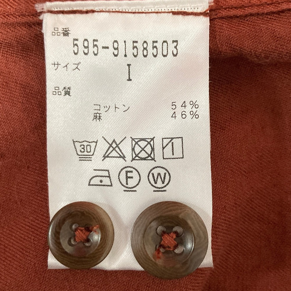マーガレットハウエル リネンブレンドシャツワンピース