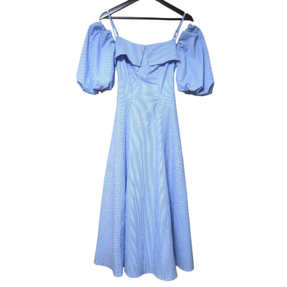 ハーリップトゥ Papillon Stripe Shirt Dress ワンピース