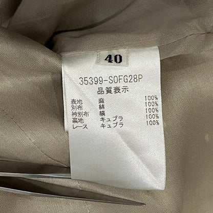 フォクシー Dress Linen Sucre ワンピース