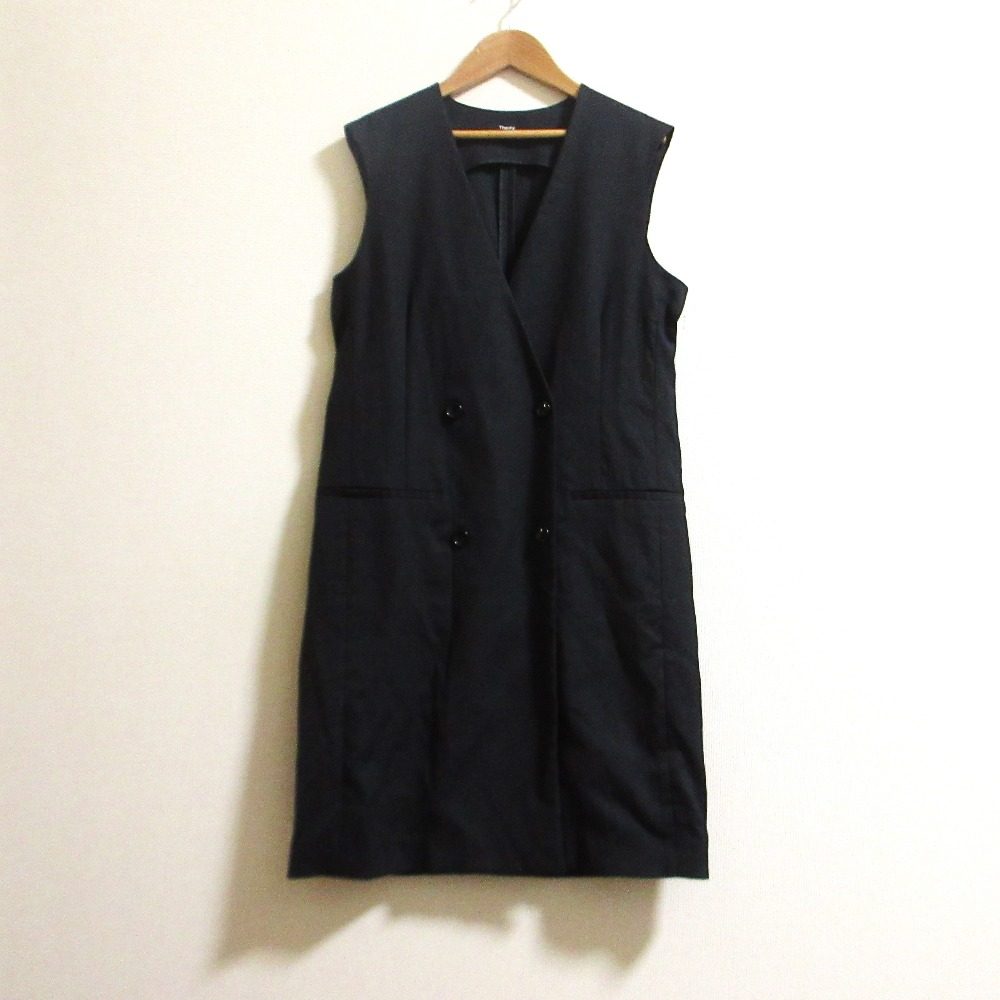 セオリー STRETCH OXFORD ジレジャケット