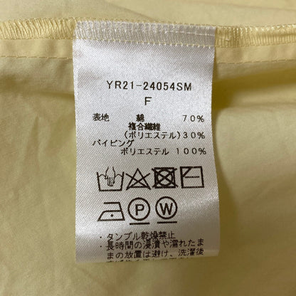 ヨリ 刺繍ノースリーブブラウス