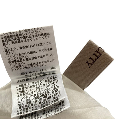 ジャスグリッティー 24SS シアーショートシャツ