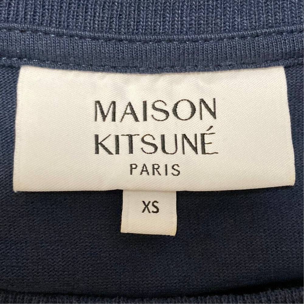 メゾンキツネ ボールドフォックスヘッドパッチ コットンTシャツ