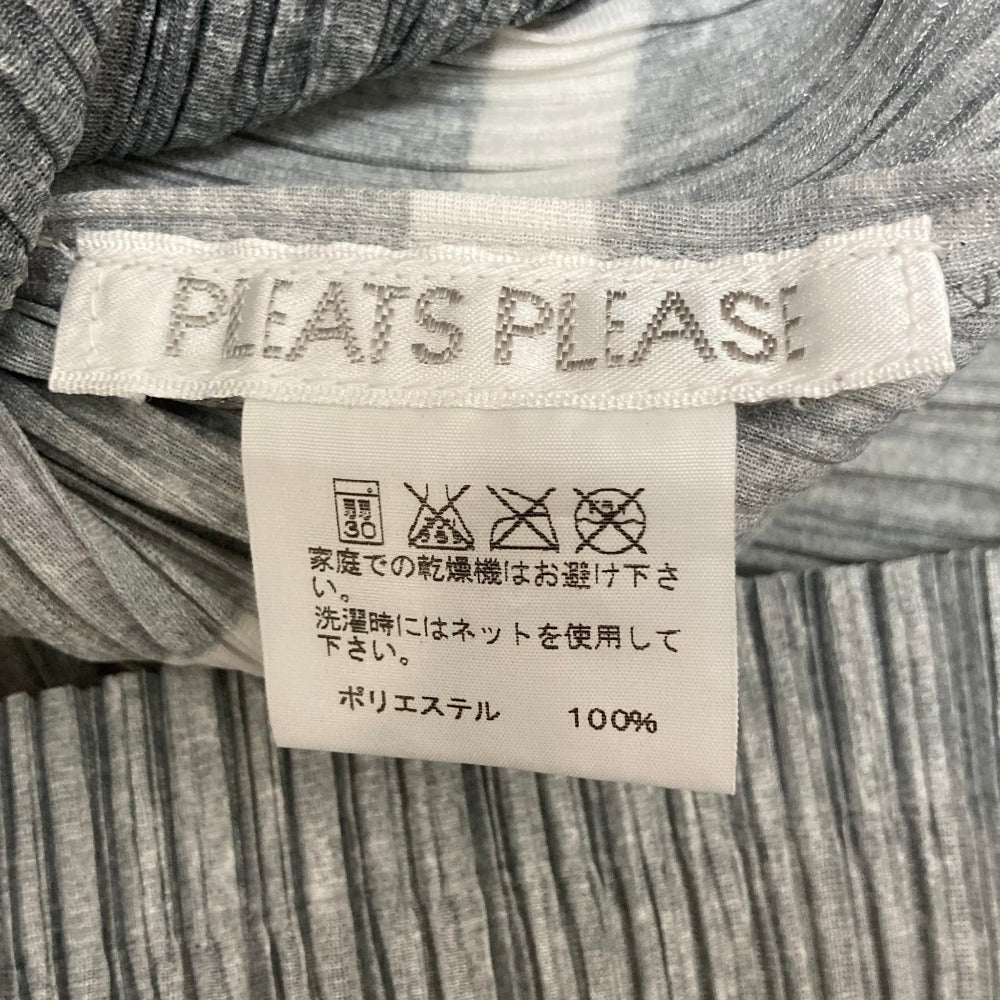 プリーツプリーズイッセイミヤケ ノースリーブカットソー