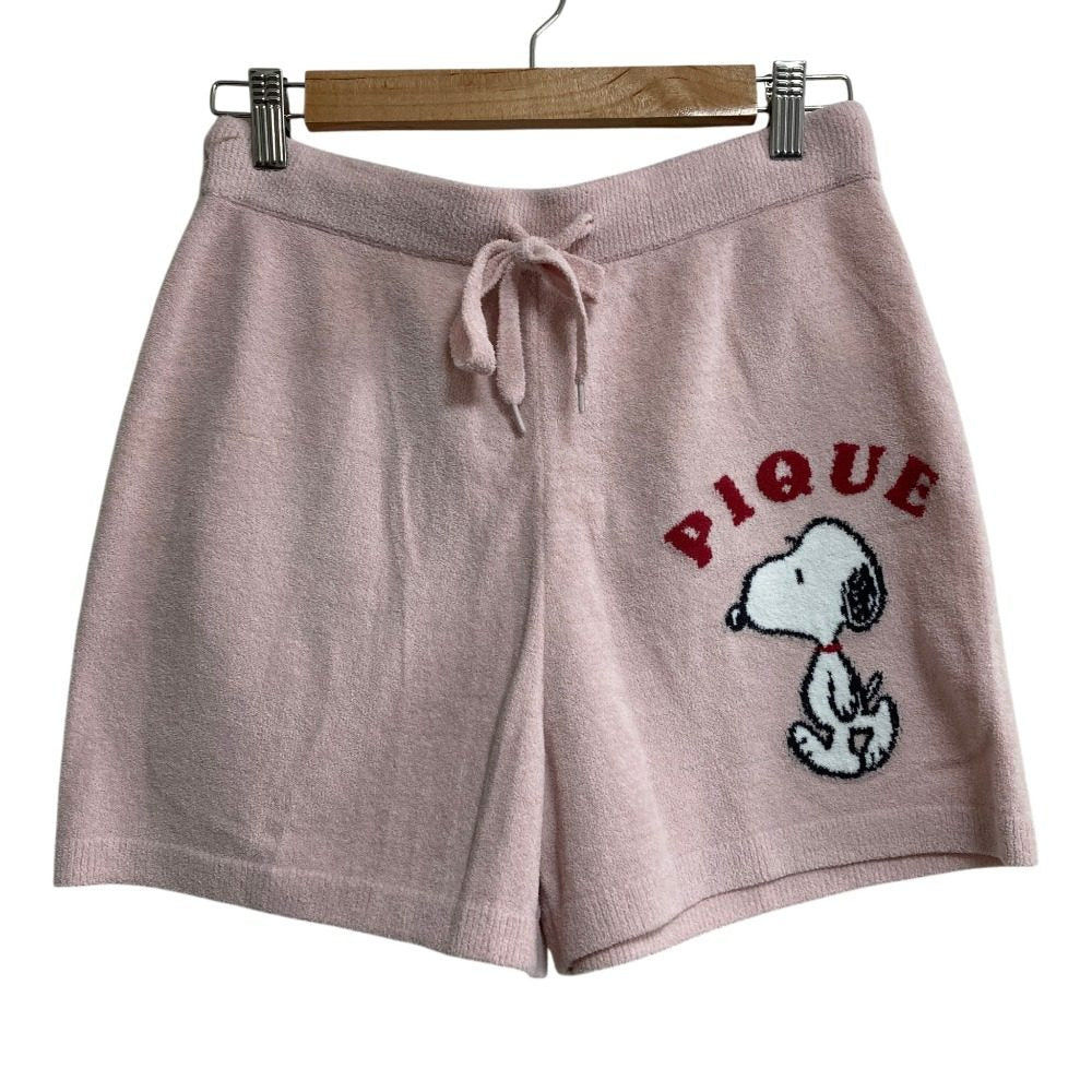 ジェラートピケ ピーナッツスヌーピーショートパンツ
