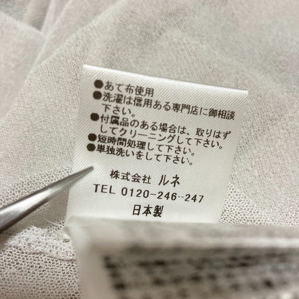 ルネ パールスリーブシアーブラウス