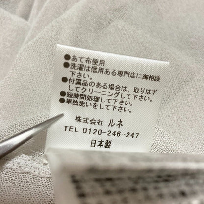 ルネ パールスリーブシアーブラウス