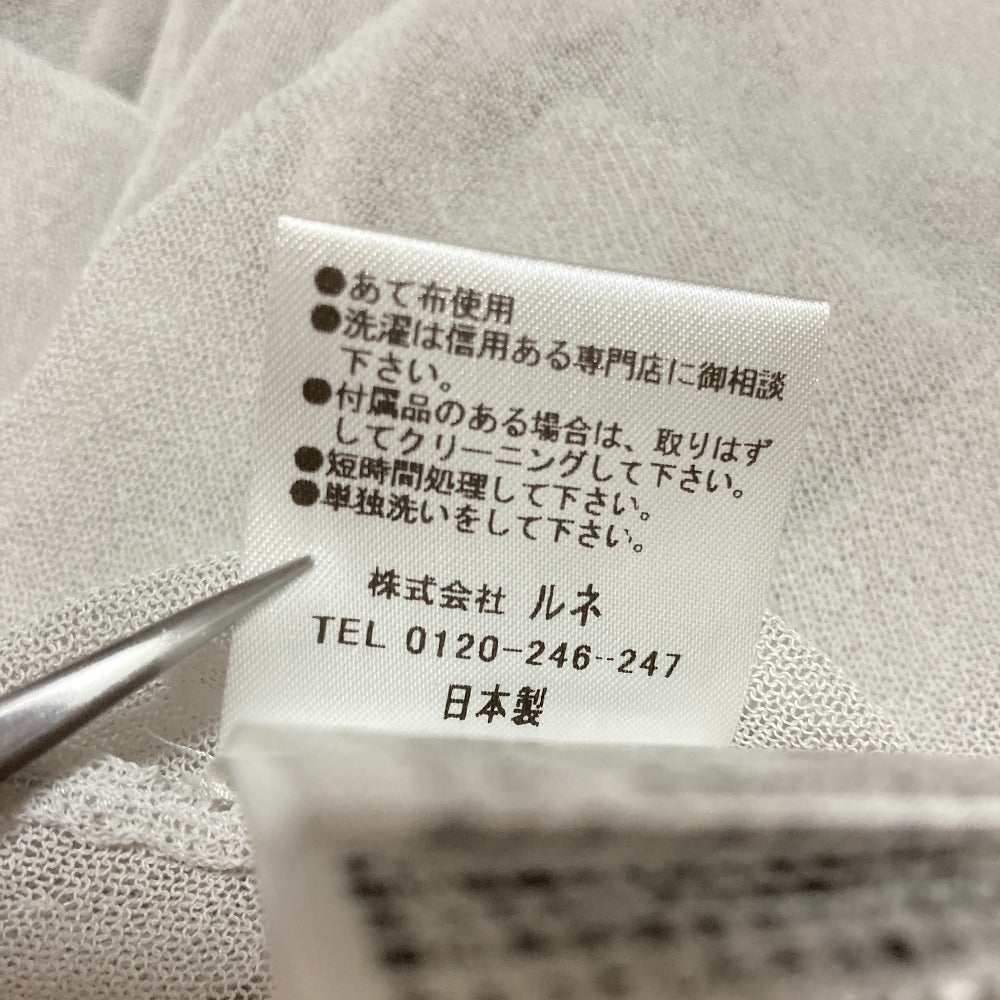 ルネ パールスリーブシアーブラウス