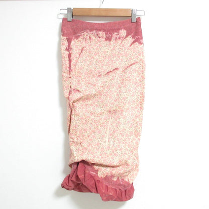 ディーゼル Treated double-layer skirt with puffy hem ニットスカート