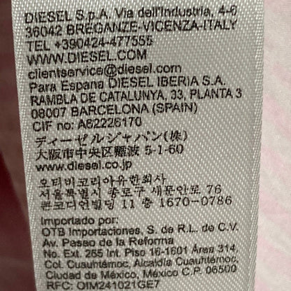 ディーゼル C DELPHOS S2 ストライプシルクシャツ