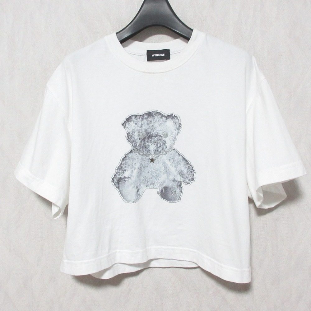 ウェルダン クロップドコットンTシャツ