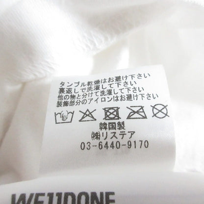 ウェルダン クロップドコットンTシャツ