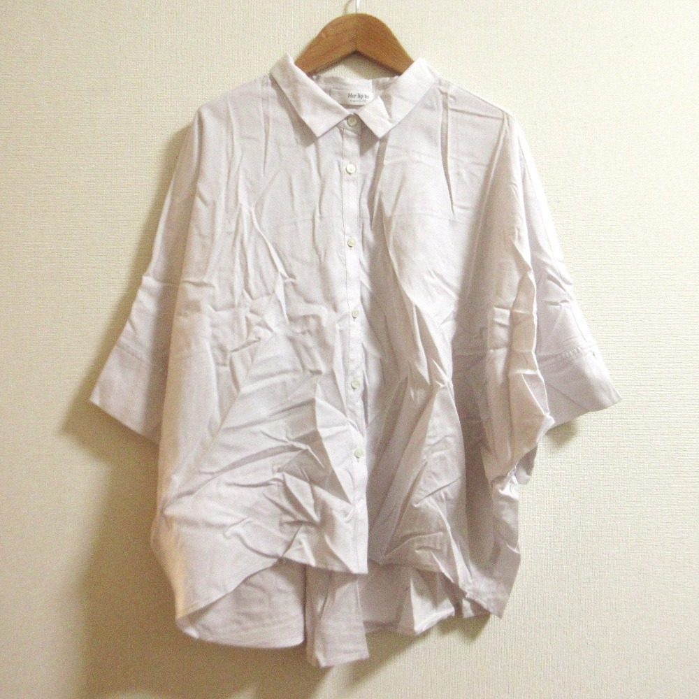 ハーリップトゥ Linen-Blendシャツ