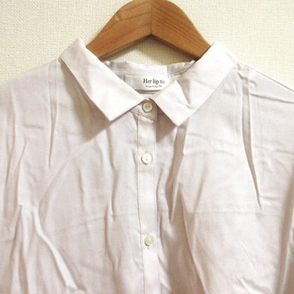 ハーリップトゥ Linen-Blendシャツ