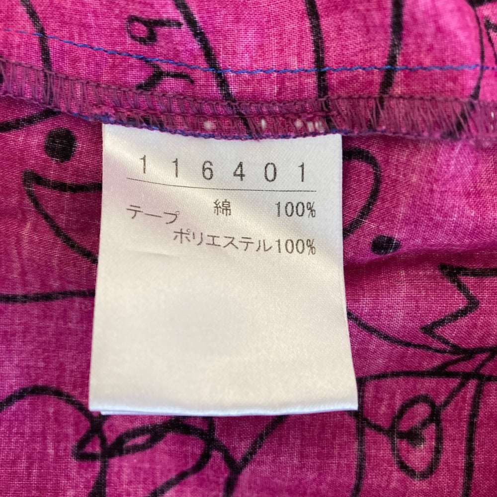 オレボレブラ パッチワーク フレンチスリーブブラウス